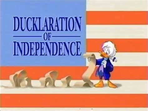 Ducklaration Of Independence Quack Pack Wiki Fandom