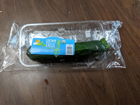 All This Packaging For One Zucchini Rmildlyinfuriating