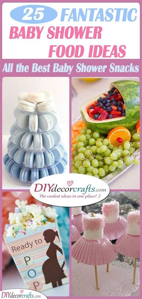 Creating The Perfect Baby Shower Food List Shower Ideas