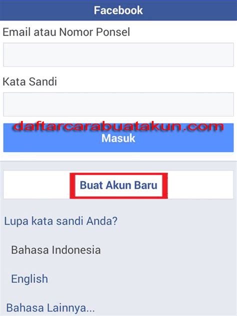 Aplikasi ini sangat cocok untuk smartphone android kamu yang memiliki ram sedikit. Buat Akun Facebook Dengan Aplikasi Facebook Lite - Cara Membuat Daftar Contoh Kata & Cerita