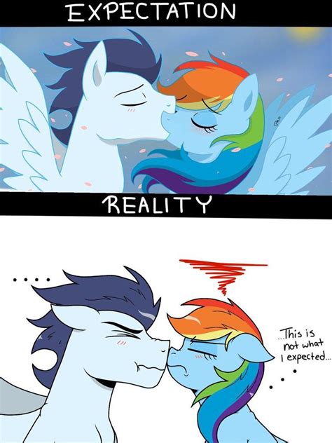 First Kiss By Pimpartist101 My Little Pony Friendship Is Magic