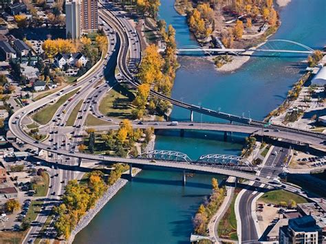 Calgary Bridges City Of Pedestrian Bridges — Everyday Tourist