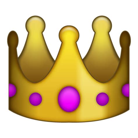 Emoji Crown Png Emoji De Corona De Rey Transparent Png Transparent My