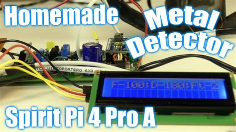 DIY ARDUINO METAL DETECTOR Spirit Pi Pro A With LCD Screen Part YouTube