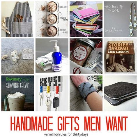 Check spelling or type a new query. Handmade Gifts Men Want
