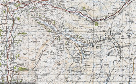 Historic Ordnance Survey Map Of Dent 1947 Francis Frith