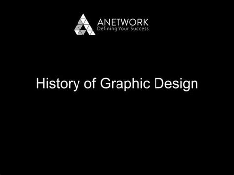A Brief History Of Graphic Design