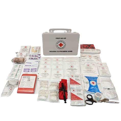 Csa Type 3 High Risk Small Intermediate First Aid Kit In Plastic