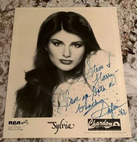 nobody sylvia hutton country singer 8x10 signed autograph coa 1982 ebay