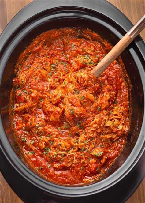 Slow Cooker Chicken Cacciatore Simply Happy Foodie