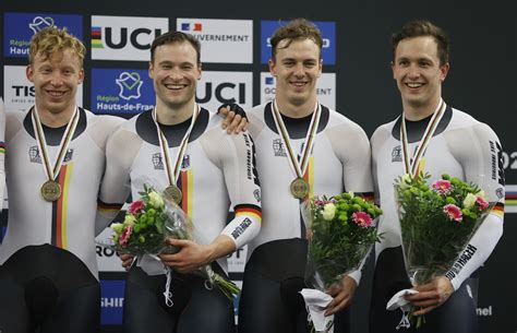 Cycling Netherlands Win World Title In Mens Team Sprint