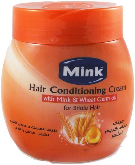 Then they recommended me argan oil because why would they tell me this and would argan oil have much benefit for me? Mink Hair Conditioning Cream with mink oil & wheat germ ...