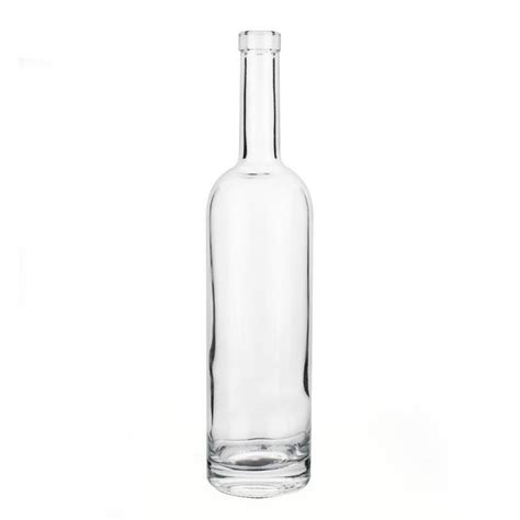 Custom 750 Ml Clear Arizona White Wine Liuqor Bottle With Corks Bar