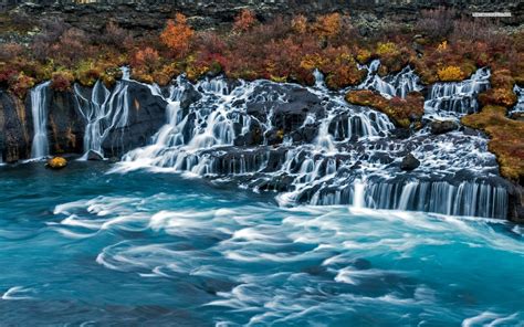 Icelandwaterfallshraunfossar02 Hd Wallpapers