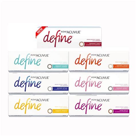 Acuvue Define Define Fresh Daily Disposable Contact Lens 30 Pcs My