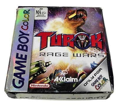 Turok Rage Wars Boxed Nintendo Gameboy Color Complete EBay