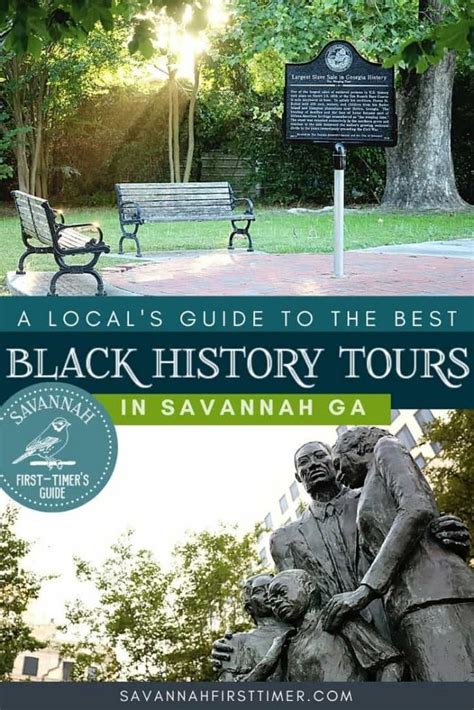 Black History Tours Savannah Which Ones Are Best Savannah First