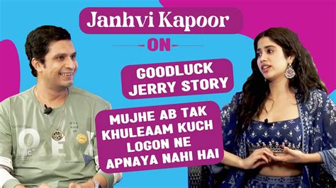 Janhvi Kapoor On Goodluck Jerry Storyline Bawaal With Varun Dhawan