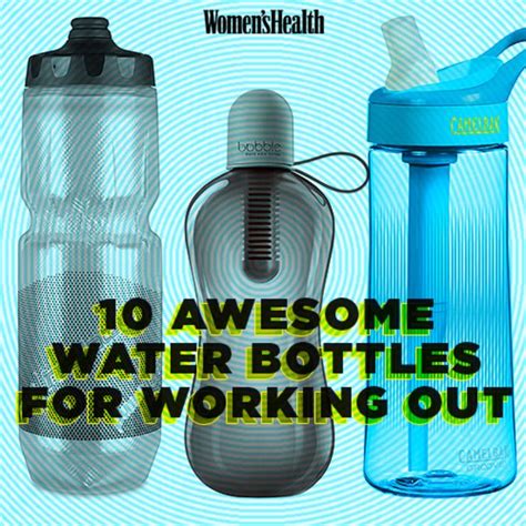 10 Water Bottles That Actually Work While Youre Exercising Water