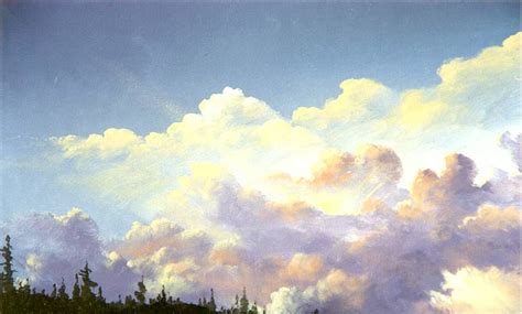 Painting Clouds And Thunderheads With Jerry Yarnell Cloud Painting