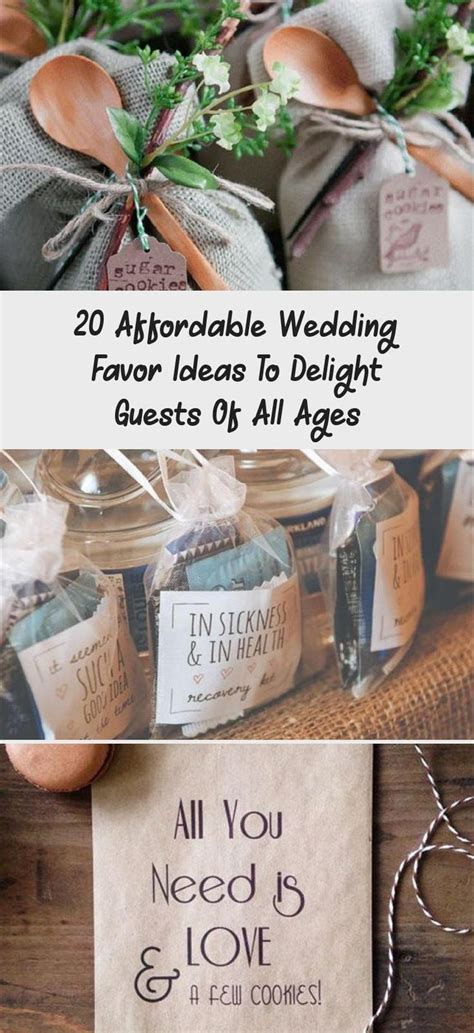 20 Affordable Wedding Favor Ideas To Delight Guests Of All Ages