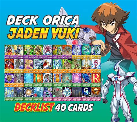 Jaden Yuki Deck 40 Cards Anime Orica Yugioh Gx Etsy