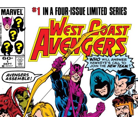West Coast Avengers 1984 1 Comic Issues Marvel