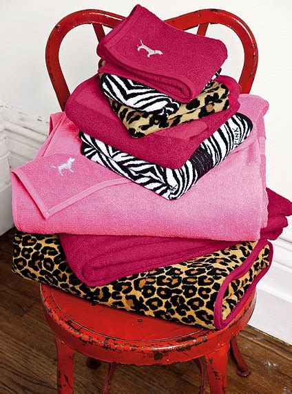 You can easily wash the set with bare hands or wash. Fierce.Sexy.Fabulous: Victoria's Secret Pink® Three-piece Towel Set