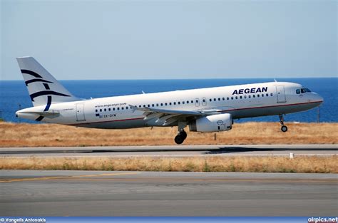Sx Dvw Airbus A320 200 Aegean Airlines Large Size