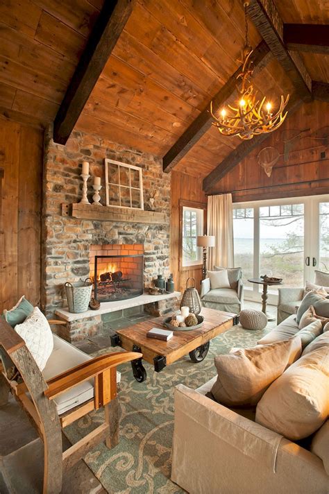 Stunning Ideas For Lake House Decorations 15 Rustic Lake Houses