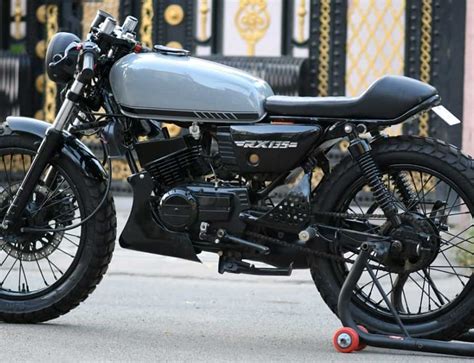 Yamaha Rx 135 Restored Into A Handsome Cafe Racer