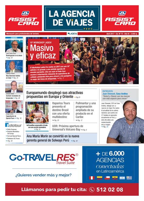 La Agencia De Viajes Perú Nº 75 By Ladevi Medios Y Soluciones Issuu