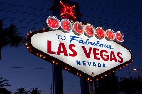 Welcome To Fabulous Las Vegas Sign Designed By Betty Willis 1959