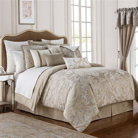 Chantelle Taupe 4 Piece Reversible Comforter Set Latest Bedding