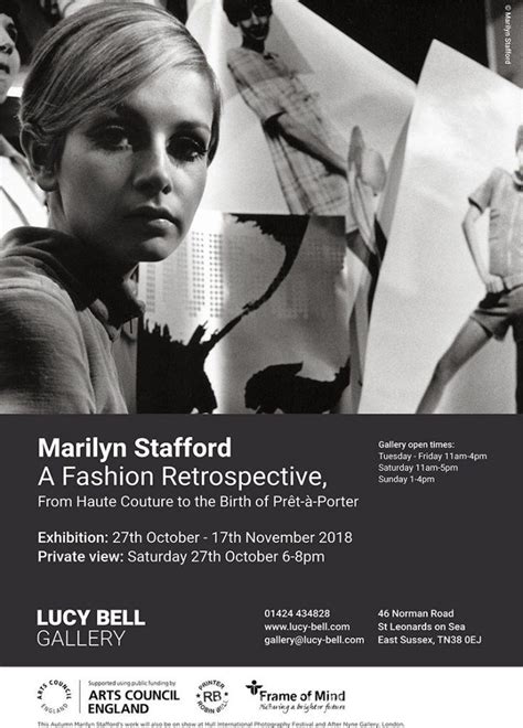 A Fashion Retrospective Lucy Bell Gallery Marilyn Stafford