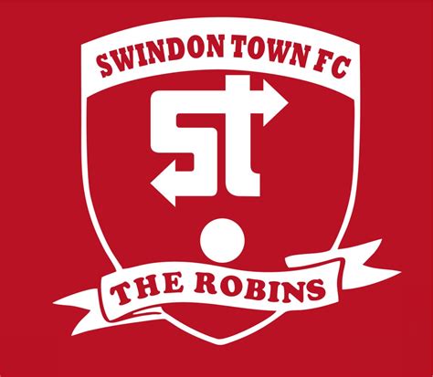Swindon Town Fc The Robins Retro Football Club T Shirt County Etsy
