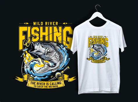 Fishing T Shirt Design By Rezaul Islam On Dribbble