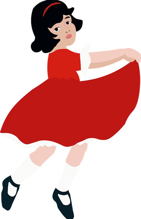 Girl In Red Dress Clipart Free Download Transparent Png Creazilla