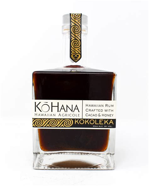 Kō Hana Distillers Kokoleka Cacao And Honey Hawaiian Rum 750ml