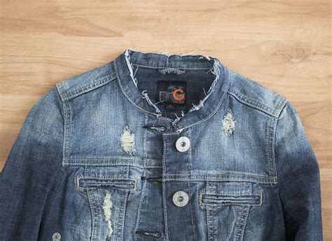 I designed this jacket and developed the pattern. Refashion Co-op: Madewell Inspired Distressed Denim Jacket ...