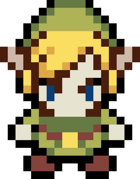 Link The Legend Of Zelda Pixel By Komankk On Deviantart