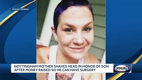 Nottingham Mother Shaves Head In Honor Of Son After Money Raised So He Can Have Surgery Youtube