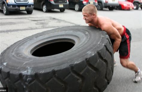 The Tireflip Is One Of The Powerpacked Tire Exercises That Help In