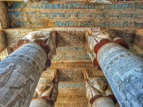 Download Hathor Temple In Dendera Egypt Amberinsea Photography By Efrye Egyptology