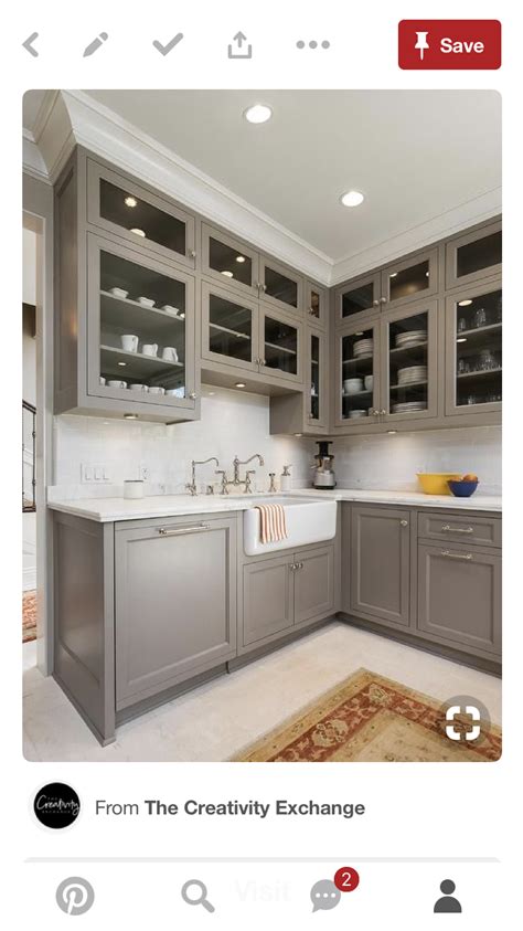 Maybe you would like to learn more about one of these? Pin by Lori Martinez on Rebuild | Taupe kitchen cabinets ...