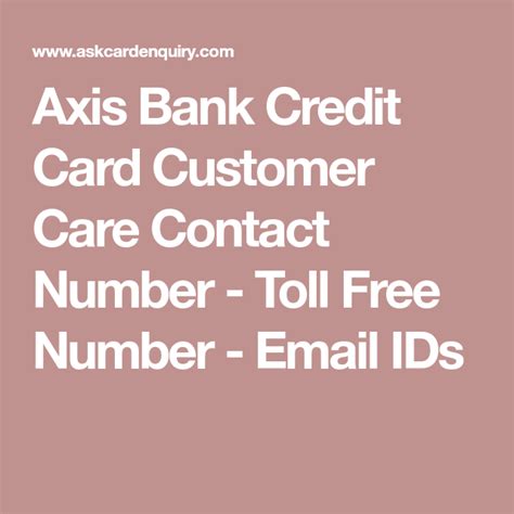If lifetime free credit cards come without charges, how do banks earn money from the service? Axis Bank Credit Card Customer Care Contact Number - Toll Free Number - Email IDs | Bank credit ...