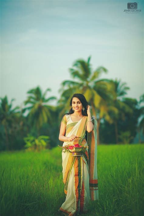 Kerala Traditional Photoshoot Girl Photography Girl Photography