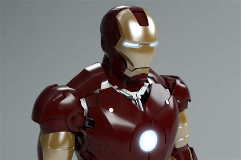 This journey, at every turn, will test his mettle. Iron Man mark 3 3D Model MAX OBJ FBX MA MB BLEND ...