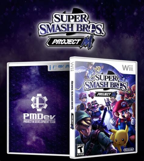 Super Smash Bros Project M Wii Box Art Cover By Solid Romi