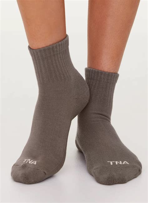 Tna Base Ankle Sock 3 Pack Aritzia Us